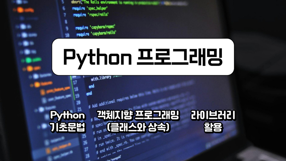 Python 프로그래밍